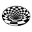 Sharkoon SFM12 alfombrilla para silla 3D vortex negro