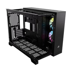 CASE GAMING RGB CORSAIR iCUE LINK 2500X MID TOWER VENTILADORES 2 DE 120MM CON VIDRIO LATERAL Y FRONTAL CC-9011267-WW