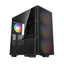 Case gaming RGB deepcool CH560 mid tower 3 ventiladores de 140 mm y 1 de 120 mm con vidrio lateral y malla frontal R-CH560-BKAPE4-G1