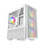 Case gaming RGB deepcool CH560 wh mid tower 3 ventiladores de 140 mm y 1 de 120 mm con vidrio lateral y malla frontal R-CH560-WHAPE4-G-1