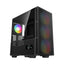 Case gaming RGB Deepcool CH560 digital mid tower 3 ventiladores de 140 mm y 1 de 120 mm con vidrio lateral y malla frontal R-CH560-BKAPE4D-G1