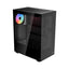 Case gaming RGB Aerocool PIVOT-G-BK-V2 mid tower ventilador 1 de 120 mm con vidrio lateral y frontal accm-es08113.11