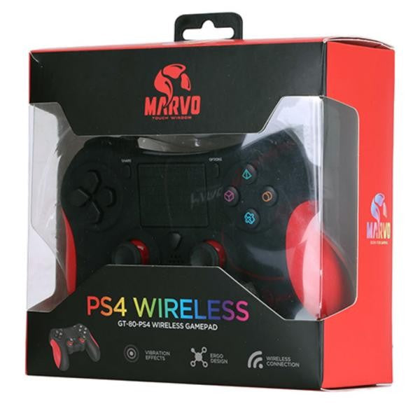 CONTROL LINEA SCORPION GT-80 MARVO NEGRO ROJO