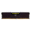 Memoria RAM Pc 16GB Corsair Cmk16gx4m1e3200c16 DDR4 3200 Mhz CL16 1.35 V Lpx. Disipador Aluminio. Xmp 2.0 Dimm 288 Pines - Negro