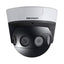 Camara de seguridad panorámica Hikvision DS-2CD6944G0-IHS 16 mp panovu 180° con 4 lentes fijos alcance IR hasta 20 m audio bidireccional
