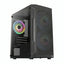 Case gaming Aerocool trinity mini G-BK-V1 mini tower ventilador 1 de 120 mm con vidrio lateral y malla frontal accs-pv32013.11