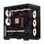 Case RGB Formula V Crystal Z7 Pa Mid Tower 5 X 120MM Panel Frontal de Acero y Plástico / Panel Lateral de Vidrio Sin Fuente de Poder 4711401666622 - Negro