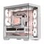 Case RGB Formula V Crystal Z7 Pa Mid Tower 5 X 120MM Panel Frontal de Acero y Plástico / Panel Lateral de Vidrio Sin Fuente de Poder 4711401666653 - Blanco