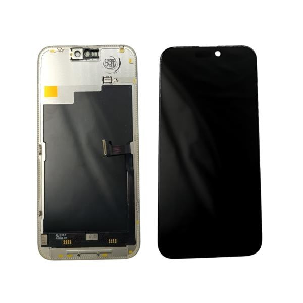 Repuesto LCD PANTALLA IPHONE 15 PRO MAX NEGRA CON MARCO