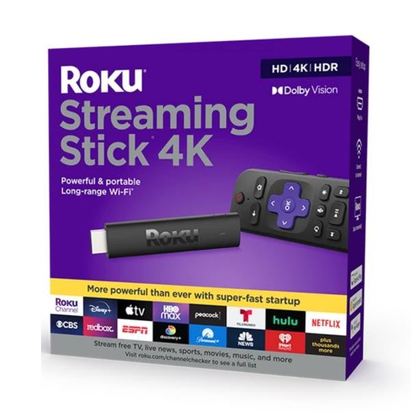 DISPOSITIVO STREAMING ROKU STREAMING 4k 3820R