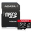 Memoria Micro SD Adata 512GB Alta Durabilidad Vigilancia 4K
