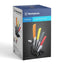 Westinghouse juego bloques cuchillos cerámica mango suave WCKFS0001006
