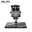 Relife Microscopio Trinocular RL-M5T PRO-B11 HD Gris 1X CTV