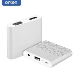 ADAPTADOR REPRODUCTOR DE PANTALLA HD MOVIL JACK 3.5MM1 USB 3.0HDMI HEMBRAVGA HEMBRA OTN-9167