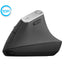 Mouse ergonómico Logitech mx vertical inalámbrico bluetooth receptor 4000 dpi 910-005449