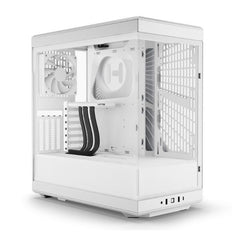 CASE GAMING HYTE Y40 MID TOWER VENTILADORES 2 DE 120MM CON VIDRIO LATERAL Y FRONTAL CS-HYTE-Y40-WW