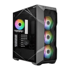 CASE GAMING RGB COOLER MASTER TD500 MAX MID TOWER VENTILADORES 4 DE 120MM CON FUENTE DE PODER INCLUIDA TD500V2-MGNN85-SL0