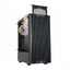 Case gaming X-Lion H8-675 E010-164 panel lateral de vidrio temperado + 2X USB 2.0 + USB 3.0 + audio HD + 3X abanico RGB