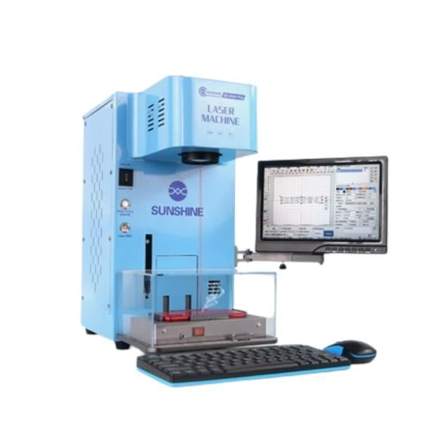 MAQUINA DE MARCADO LASER SEPARADORA DE MARCOS SS-890B PLUS SUNSHINE