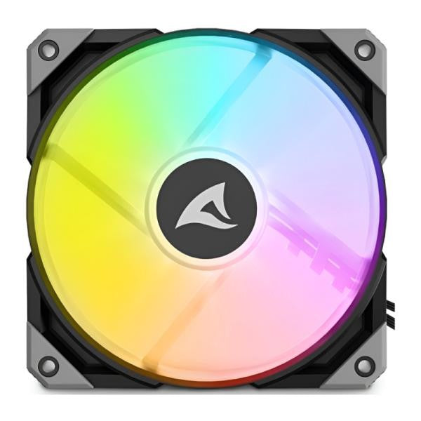 ABANICO GAMING RGB SHARKOON REBEL F50 PWM 1X12CM 4044951040155