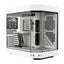 Case gaming Hyte Y60 mid tower ventiladores 3 de 120 mm con vidrio frontal, lateral y esquina CS-HYTE-Y60-WW