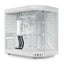 Case gaming Hyte Y70 mid tower sin ventilación con vidrio frontal y lateral CS-HYTE-Y70-WW