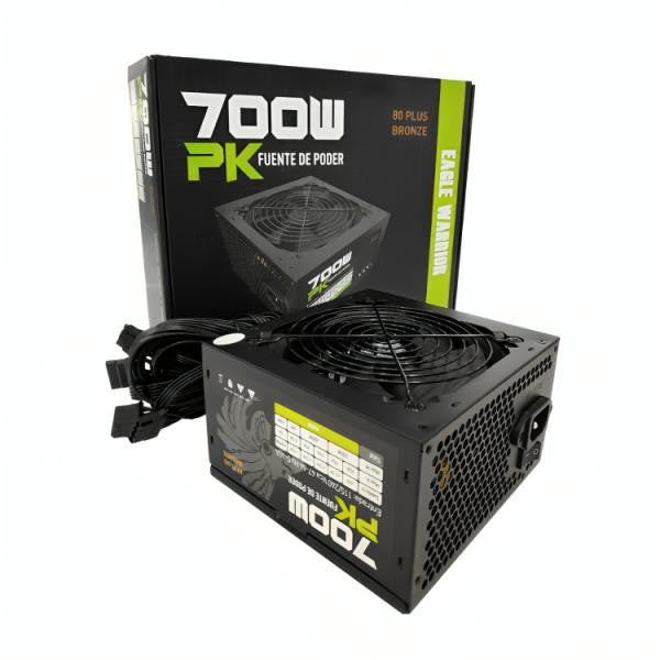 FUENTE DE PODER EAGLE WARRIOR 700W BRONZE PK700R2B001C