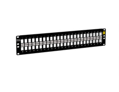 Detalle de puertos Keystone en Patch Panel Panduit