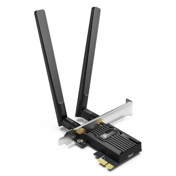 ADAPTADOR PCIE TP LINK ARCHER TX55E(UN) AX3000 WI-FI 6 BLUETOOTH 2402 MBPS   574 MBPS