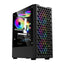 Case gaming Eagle Warrior CG06Z5RA001C frontal mesh con 3 abanicos frontales ARGB vidrio temperado