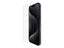 Belkin UltraGlass 2 - Protector de pantalla para teléfono móvil - cristal para Apple iPhone 15 Pro Max