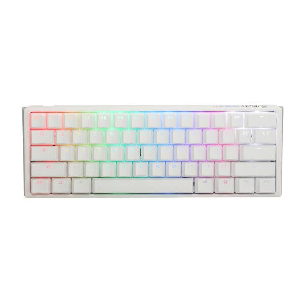 TECLADO GAMING RGB DUCKY ONE 3 MINI MECÁNICO USB-C ESPAÑOL SWITCH AZUL DKON2161ST-CESPDPWWWSC1