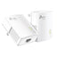 Adaptador TP Link TL-PA7017 Kit AV1000 Gigabit Powerline Starter Kit Ethernet / Red Eléctrica 1000 Mbps TL-PA7017 Kit(us) - Blanco