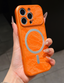 Estuche Craquelado para Iphone - 17 Naranja