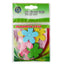 Barrilito Calcomania Madera Flores WS012 Pk 8