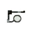Boton Home Ipad Air Ipad Air 2 (2° Generacion) A1567 A1566 por 5 - Blanco