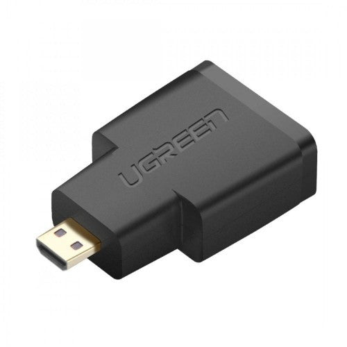 ADAPTADOR MICRO HDMI MACHO A HDMI HEMBRA 20106 UGREEN NEGRO