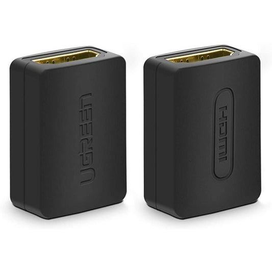 ADAPTADOR HDMI HEMBRA A HDMI HEMBRA 20107 UGREEN NEGRO