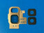 Lente Camara Samsung Galaxy S9 G960 - Dorado con Marco