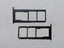 Bandeja Sim Samsung Galaxy A01 A015 - Negra