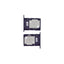 Bandeja Sim Samsung Galaxy A15 A155 - Negra