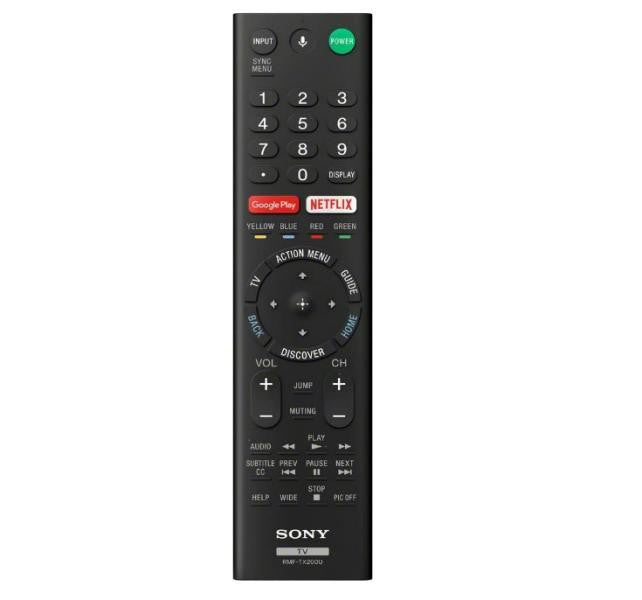 CONTROL PANTALLA SMART TV SONY RMF-TX200U CON VOZ B.AAA