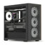 Case gaming RGB Aerocool D301A mini tower ventiladores 4 de 120 mm con vidrio lateral y malla frontal D301A-G-BK-V2