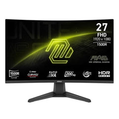 MONITOR GAMING MSI MAG 276CF E20 27" CURVO 1920 X 1080 200 HZ ANTI-GLARE HDMI Y DP 9S6-3CE11M-026