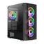 Case gaming RGB Aerocool tern mini mini tower ventiladores 4 de 120 mm con vidrio lateral y malla frontal tern MINI-G-BK-V1 accs-es04043.11