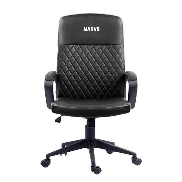 SILLA ESCRITORIO OFFICE CH-203 MARVO NEGRA