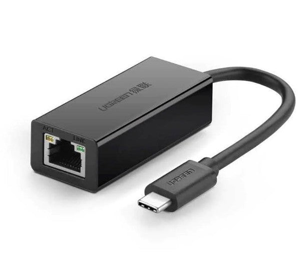 ADAPTADOR USB TIPO C A RJ45 30287 ONTEN NEGRO