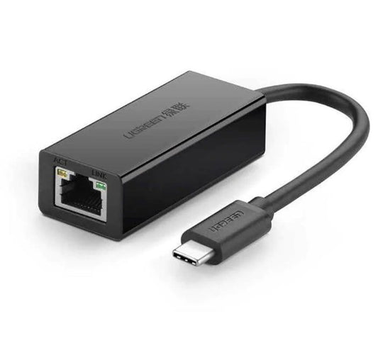 ADAPTADOR USB TIPO C A RJ45 30287 ONTEN NEGRO