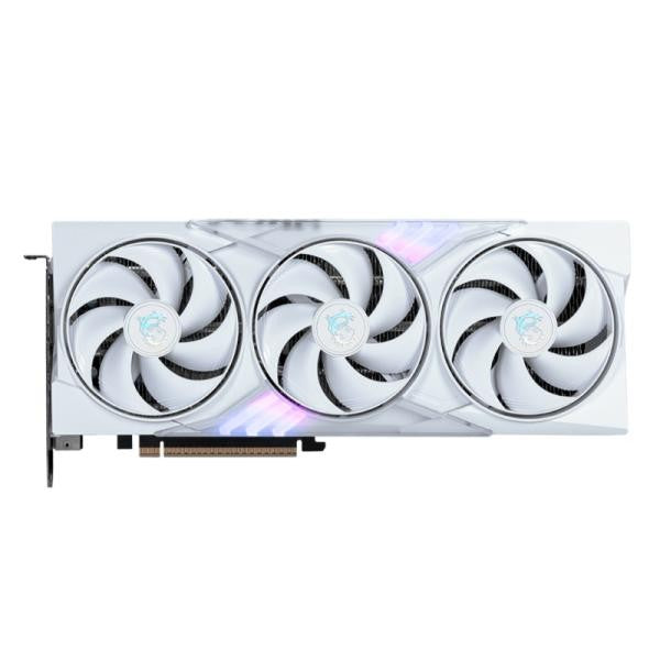TARJETA DE VIDEO MSI GEFORCE RTX 5060 8G GAMING TRIO OC WHITE GDDR7 2640 MHZ 912-V537-022