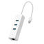 Adaptador Tp Link UE330C un USB-C 3 USB + ethernet